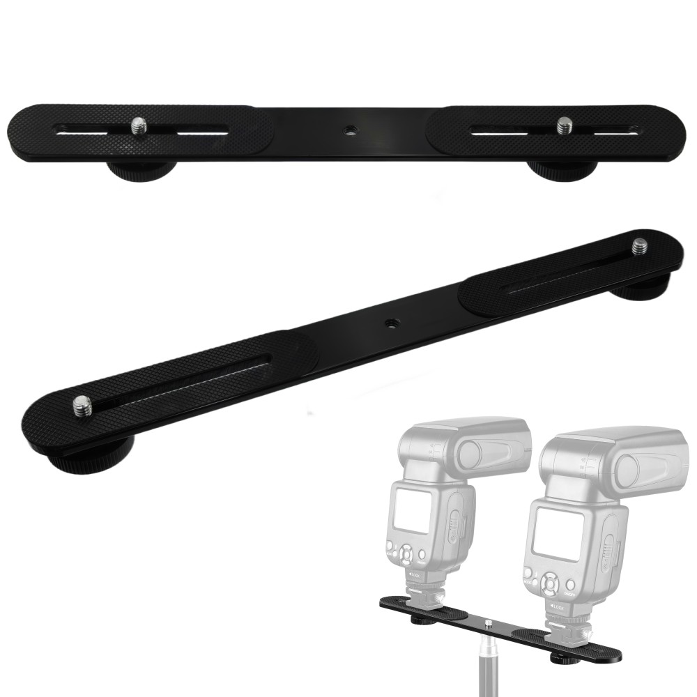 Dual Flash Bracket 1/4'' Screw - Macro Photography Led Lighting recension och pris