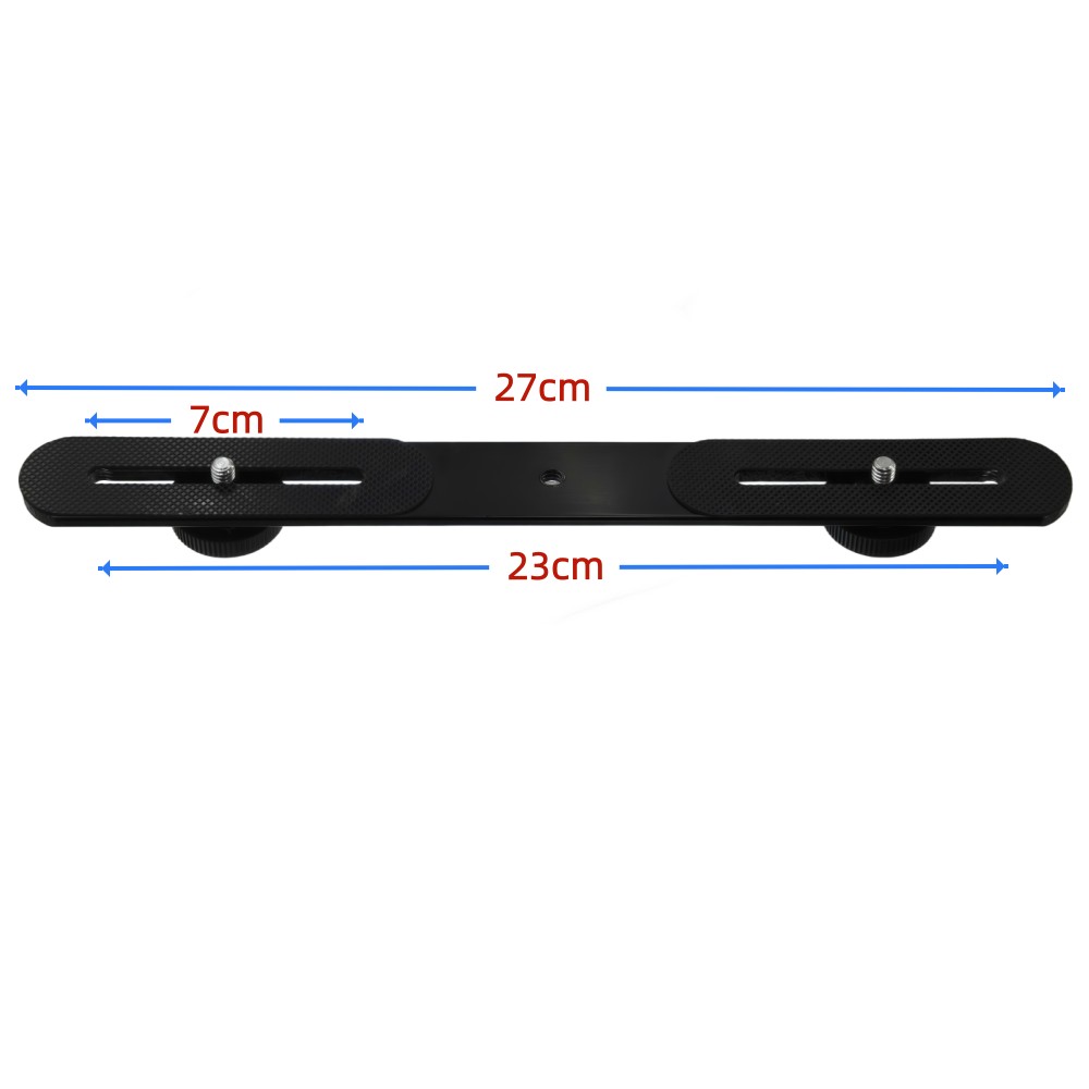 Dual Flash Bracket 1/4'' Screw - Macro Photography Led Lighting recension och pris