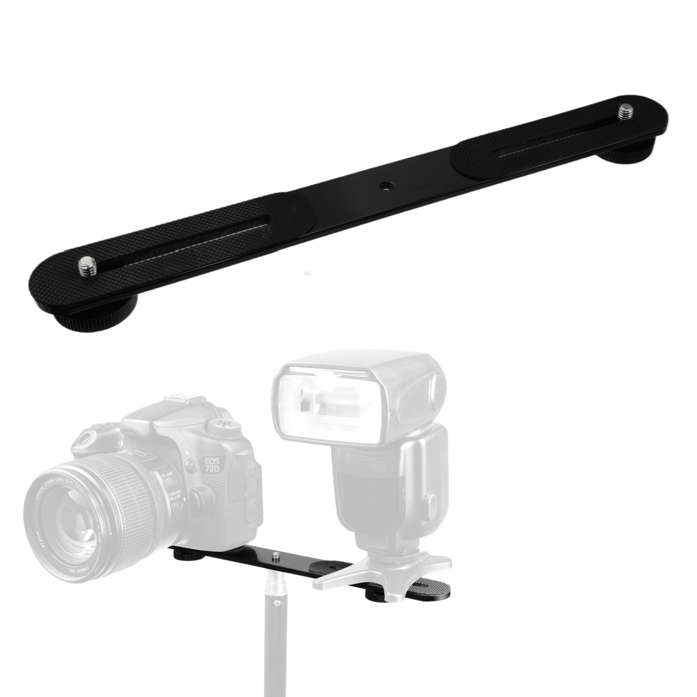 Dual Flash Bracket 1/4'' Screw - Macro Photography Led Lighting recension och pris