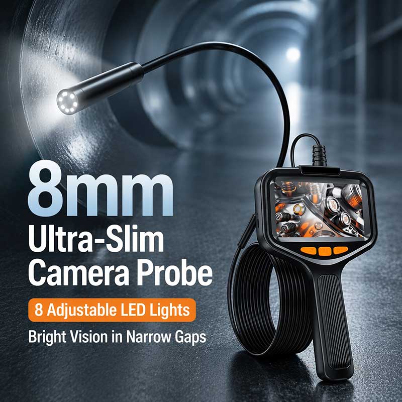 1080P HD Industrial Borescope  - Macro Photography Led Lighting recension och pris