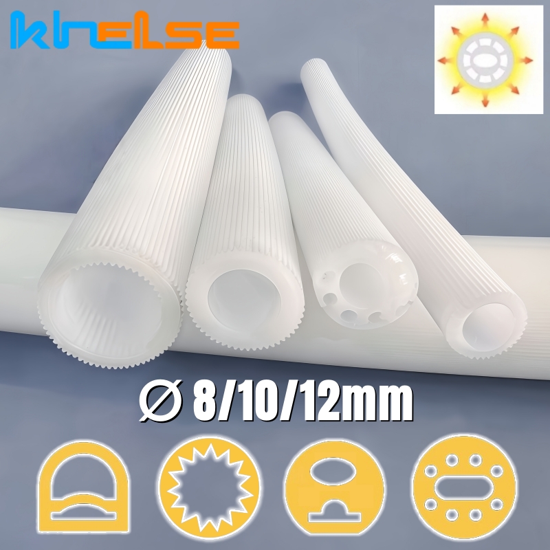 8/10/12mm Round Neon LED Strip - Diffusion Material Roll recension och pris