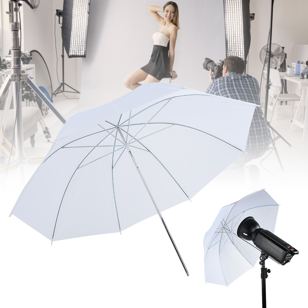 33 Inch Translucent White Soft - Photography Lighting Umbrella recension och pris