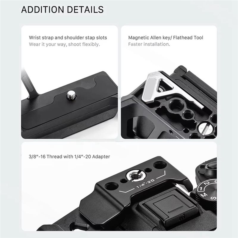 Reliable-Protective Case With  - Sony Camera A7 Iv recension och pris
