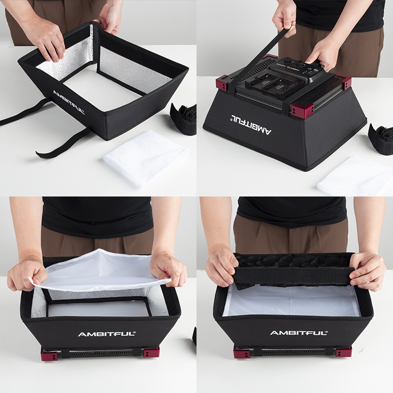 AMBITFUL LEDP60C Dedicated Sof - Photography Lighting Brands recension och pris