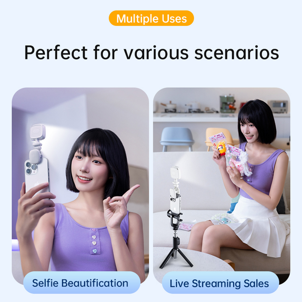 Portable LED Selfie Light Came - Macro Photography Led Lighting recension och pris