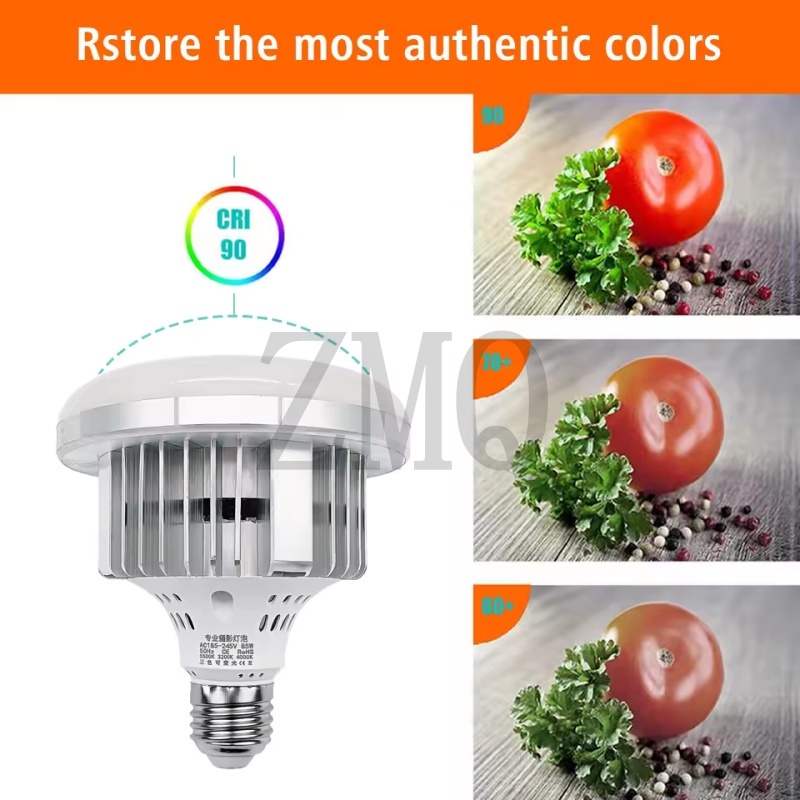E27 85W 155W Lamp 3200K-5500K  - Photography Lighting Effects recension och pris