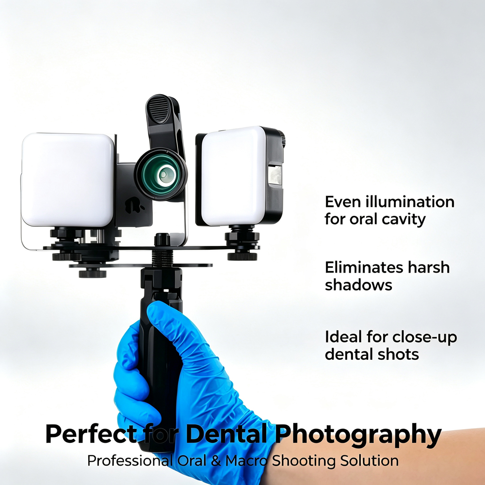 LODDEN Bluetooth Dental Fill L - Macro Photography Led Lighting recension och pris