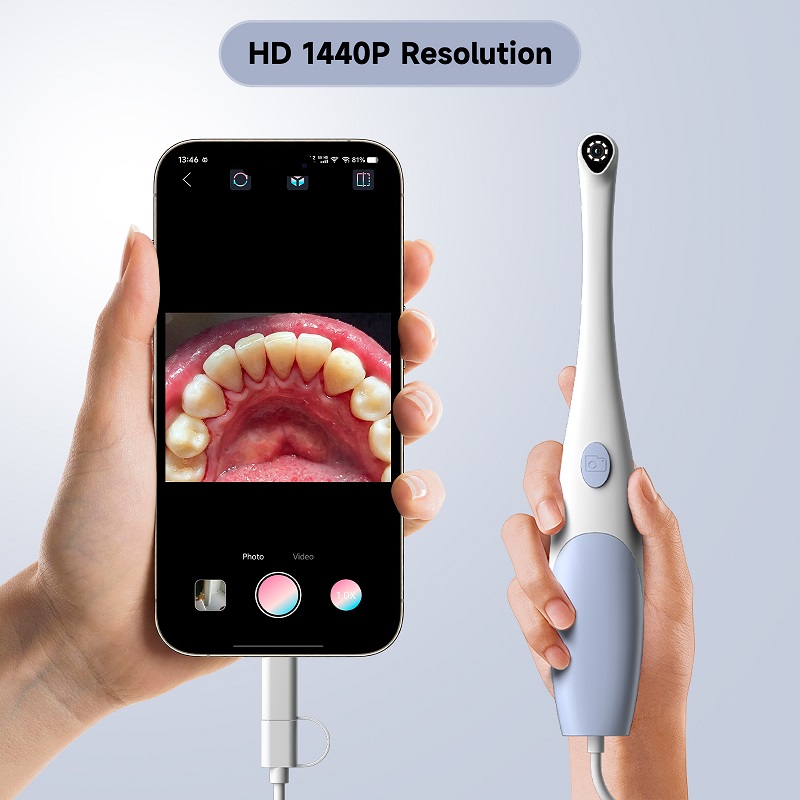 Oral Endoscope Camera 1440P Ph - Macro Photography Led Lighting recension och pris