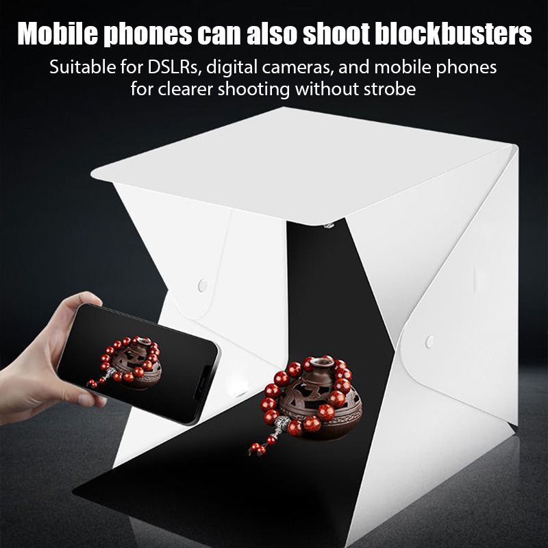 Folding Lightbox Portable Phot - Photography Lighting And Background recension och pris