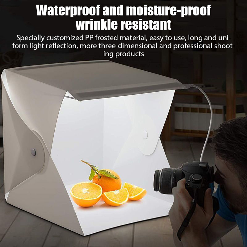 Folding Lightbox Portable Phot - Photography Lighting And Background recension och pris