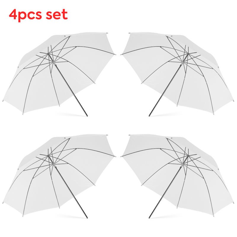 76 * 80cm X4 Transparent White - Photography Lighting Umbrella recension och pris