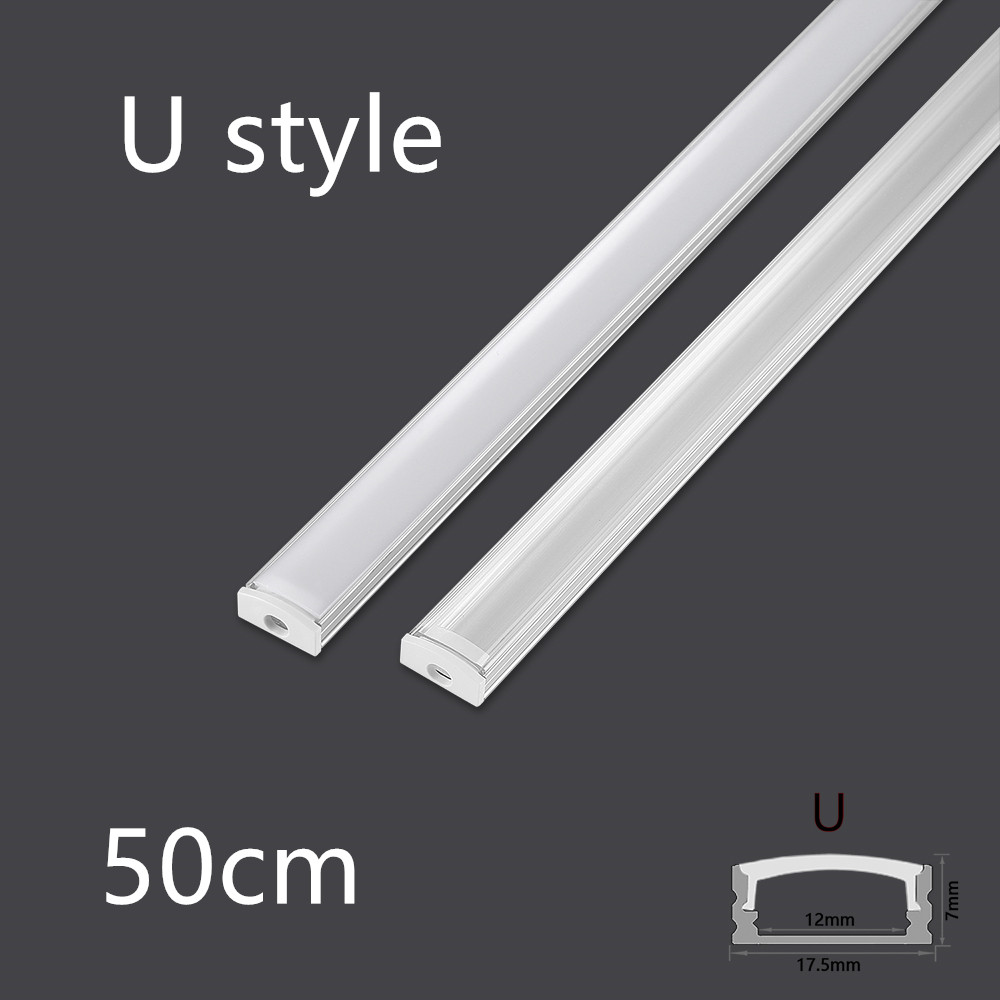 LED 50cm Aluminium Channel for - Diffusion Material Roll recension och pris