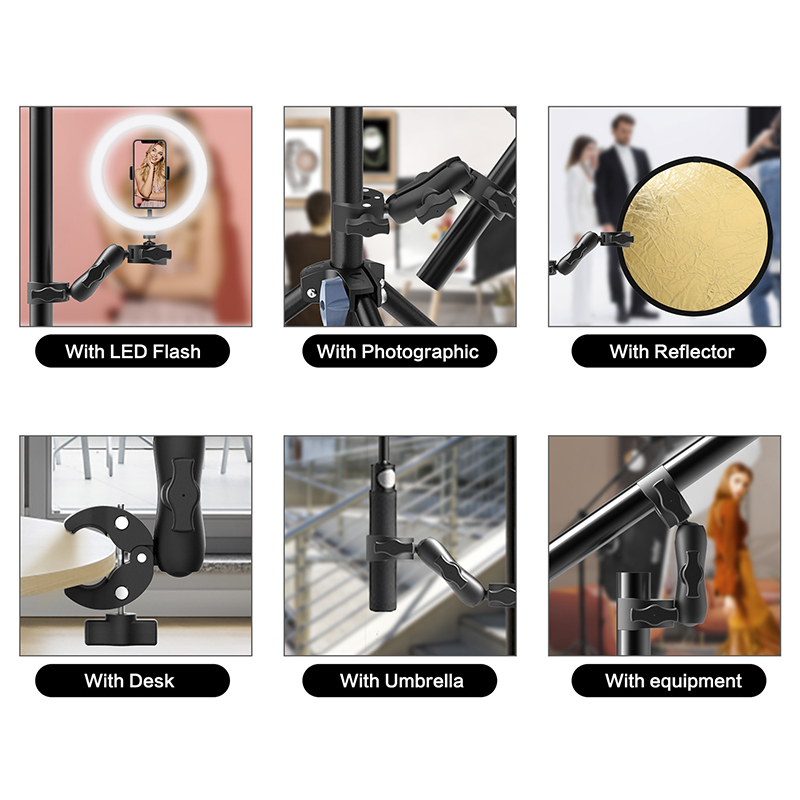Double Super Clamp Camera Moun - Reflector Arm Clamp recension och pris