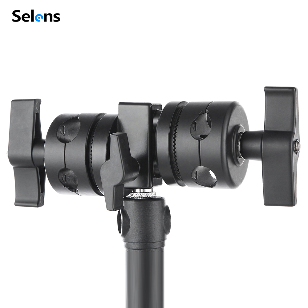 Selens 2-in-1 Swivel Grip Head - Reflector Arm Clamp recension och pris